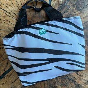 Zebra Print Insulated Lunchbag